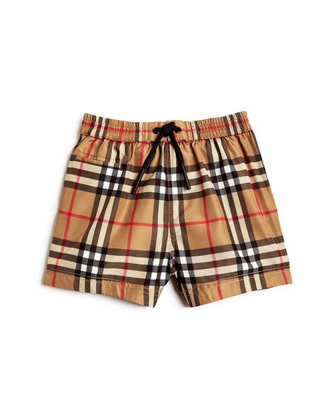 burberry boys swim trunks.